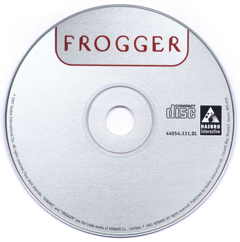 Media for Frogger (Windows) (Hasbro Interactive Classics release)