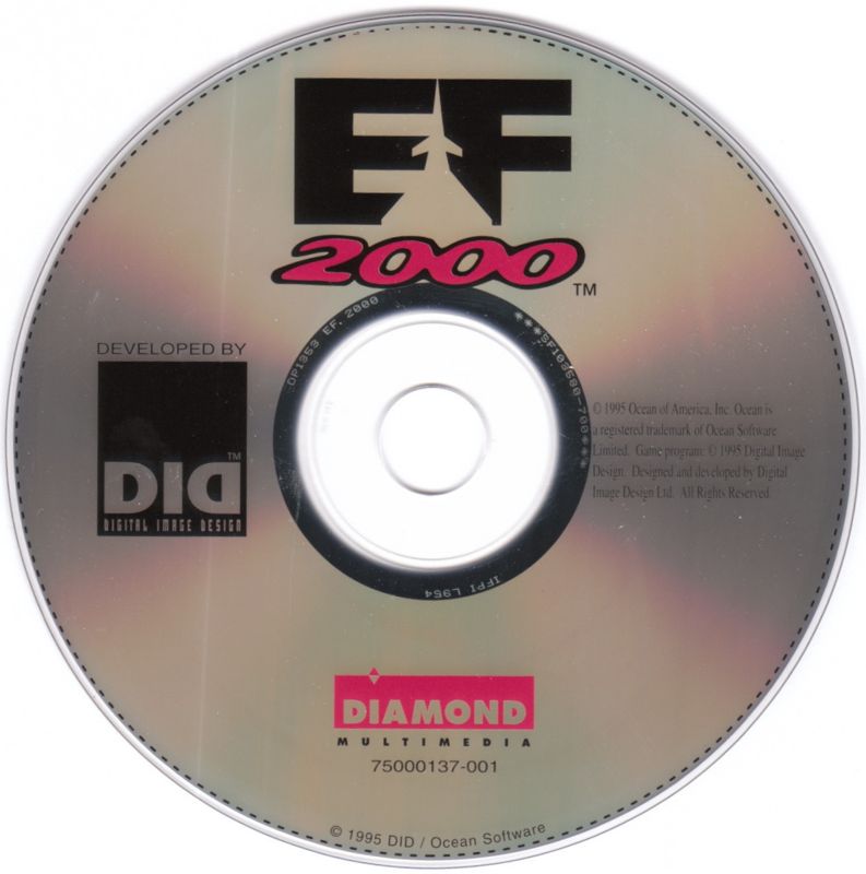 Media for EF 2000 (DOS) (Bundled with a Diamond Multimedia card )