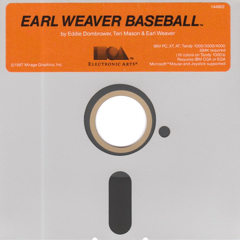 Media for Earl Weaver Baseball (DOS)