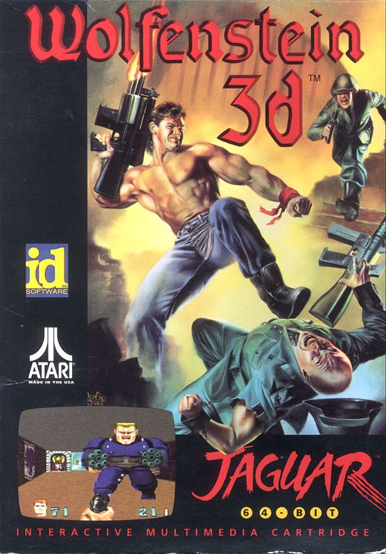 Front Cover for Wolfenstein 3D (Jaguar)