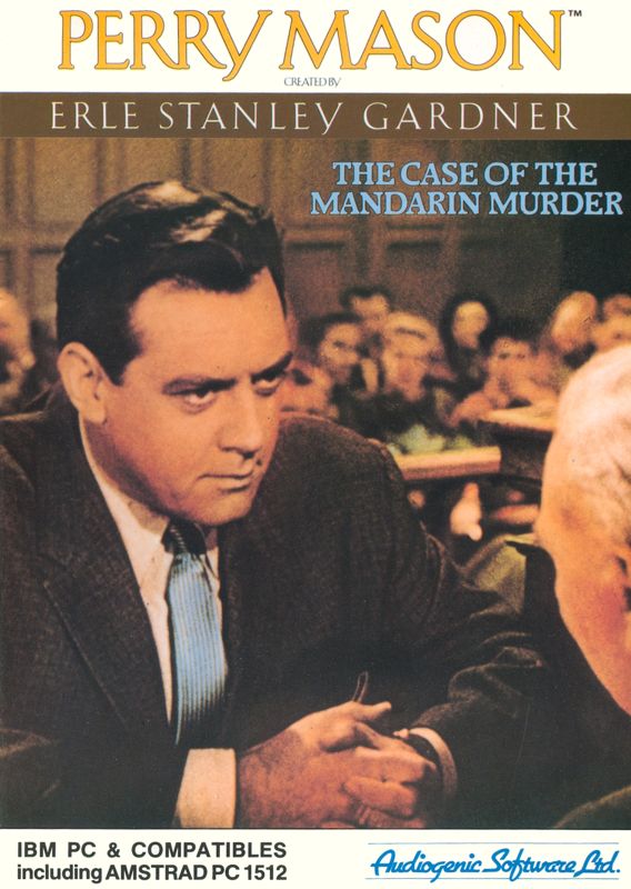 Front Cover for Perry Mason: The Case of the Mandarin Murder (DOS) (ASL version)