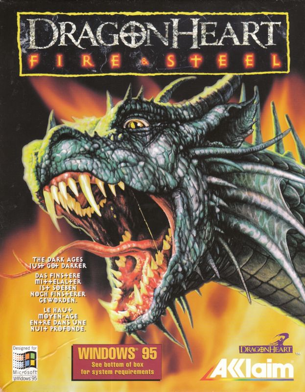 Front Cover for DragonHeart: Fire & Steel (Windows)