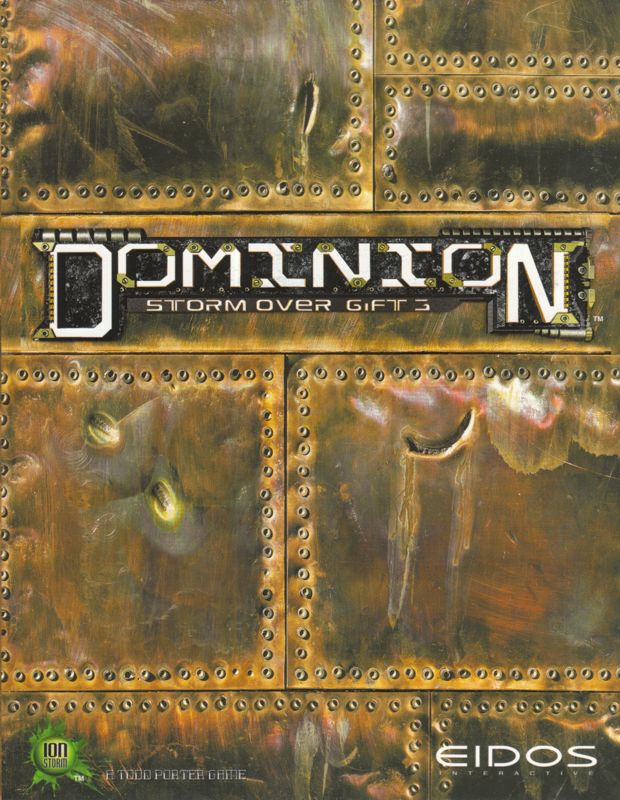 Front Cover for Dominion: Storm Over Gift 3 (Windows)