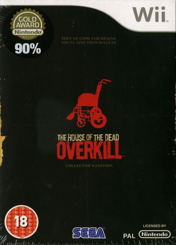 Front Cover for The House of the Dead: Overkill (Collector's Edition) (Wii)