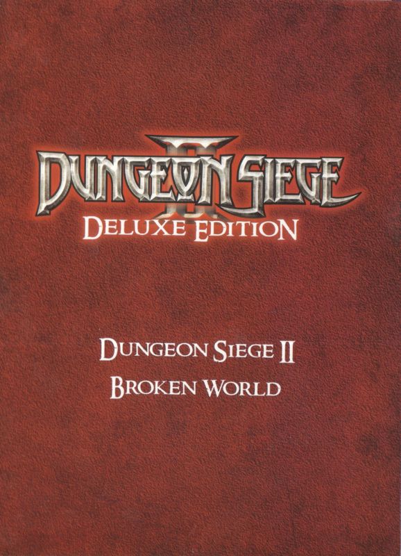 Other for Dungeon Siege II: Deluxe Edition (Windows): Disc Holder - Front