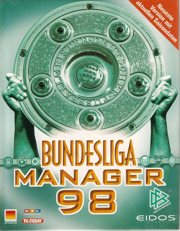 Front Cover for Bundesliga Manager 98 (Windows)