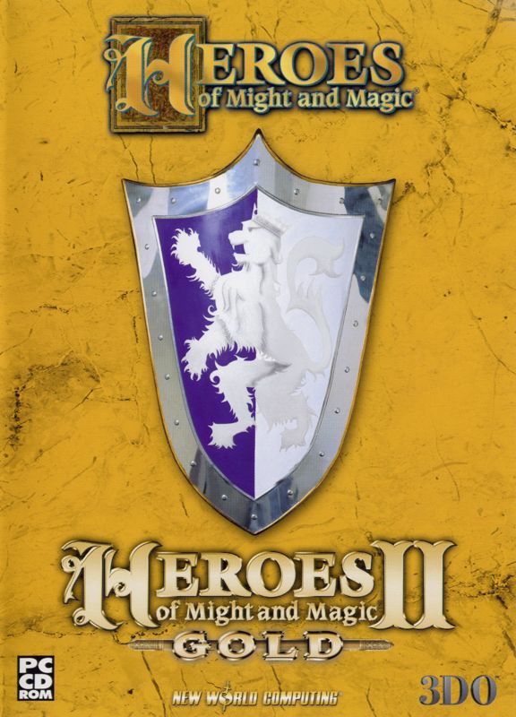 Other for Heroes of Might and Magic IV (Windows) (Includes Heroes of Might & Magic and Heroes of Might & Magic II Gold as a free bonus): Keep Case with Bonus Games - Front
