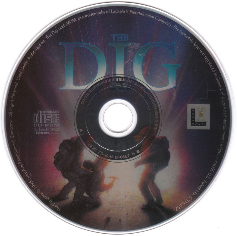 Media for The Dig (DOS) (Funsoft release)