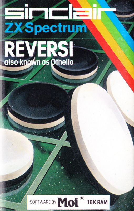 Front Cover for Reversi (ZX Spectrum)