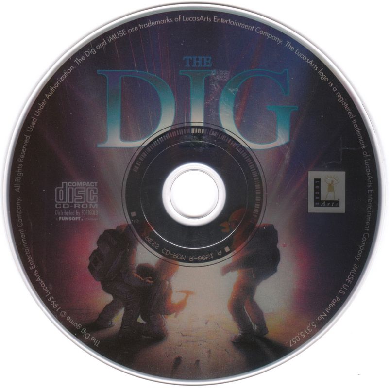 Media for The Dig (DOS)