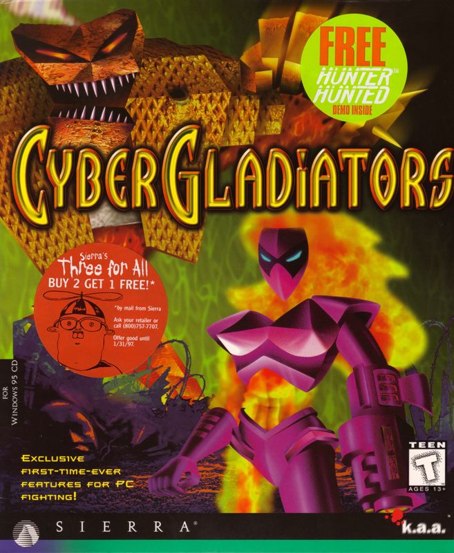 Front Cover for CyberGladiators (Windows)