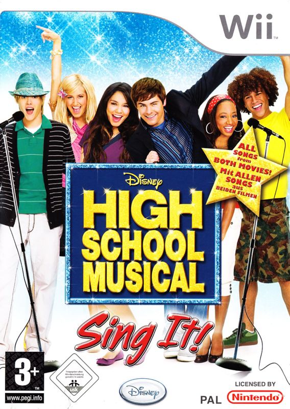 Front Cover for High School Musical: Sing It! (Wii)