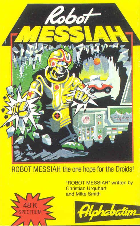 Front Cover for Robot Messiah (ZX Spectrum)