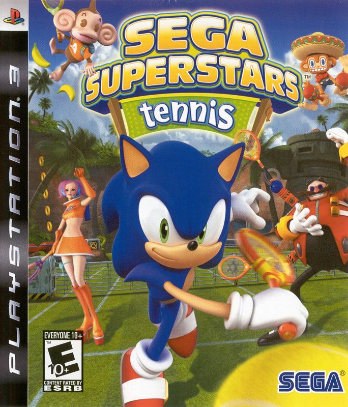 Front Cover for SEGA Superstars Tennis (PlayStation 3)