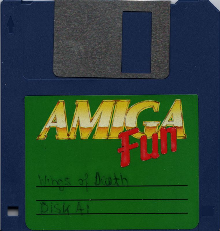 Media for Wings of Death (Amiga) (Amiga Fun 1994/10 cover disk): Disk A