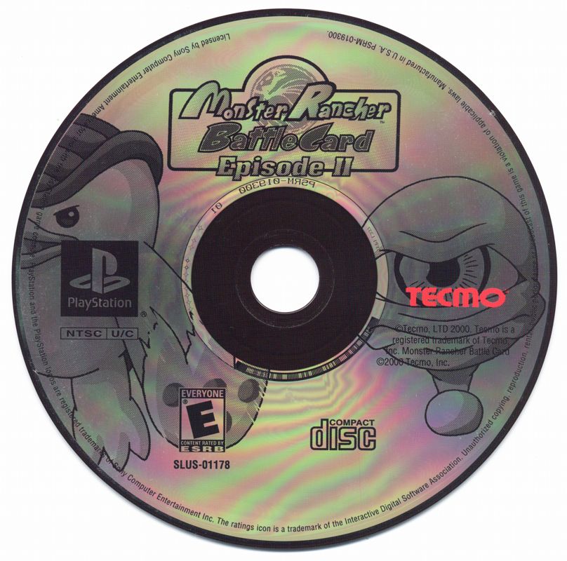 Media for Monster Rancher Battle Card Episode II (PlayStation)