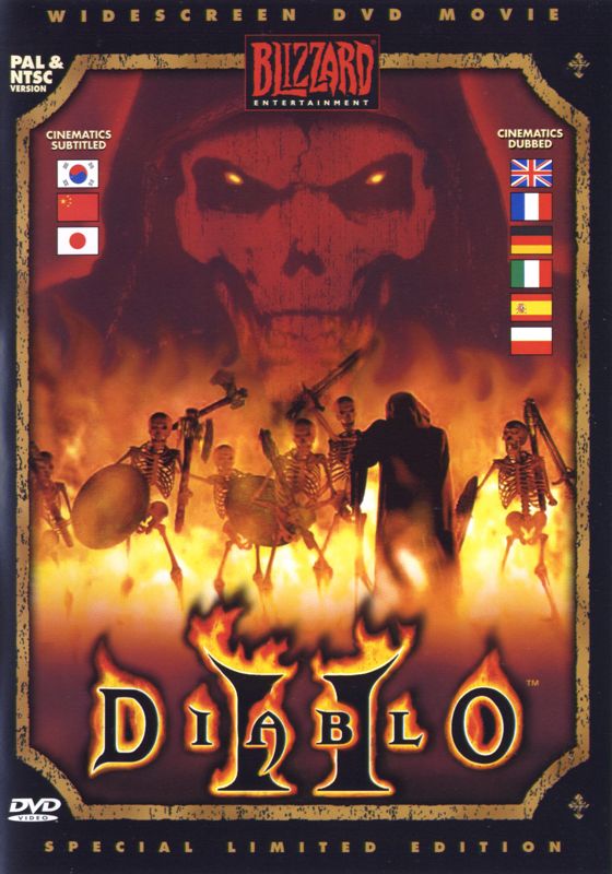 Extras for Diablo II (Collector's Edition) (Windows): Movies & Trailers - Keep Case - Front