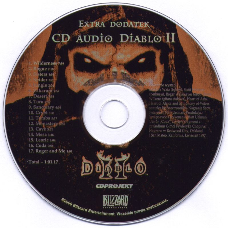 Soundtrack for Diablo II (Collector's Edition) (Windows)