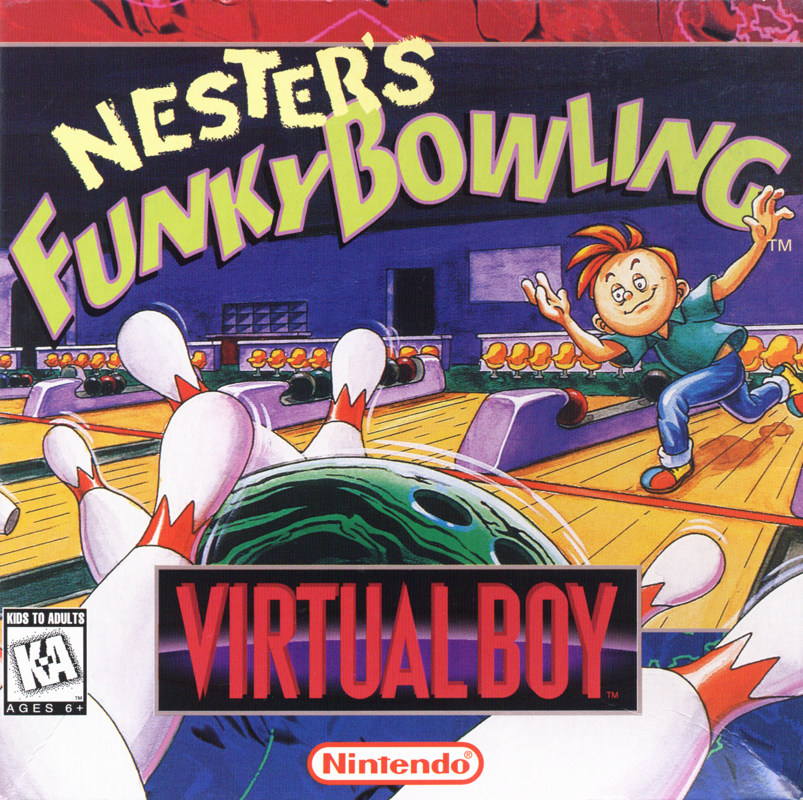 Front Cover for Nester's Funky Bowling (Virtual Boy)