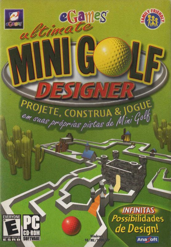 Front Cover for Ultimate Mini Golf Designer Deluxe Suite (Windows)