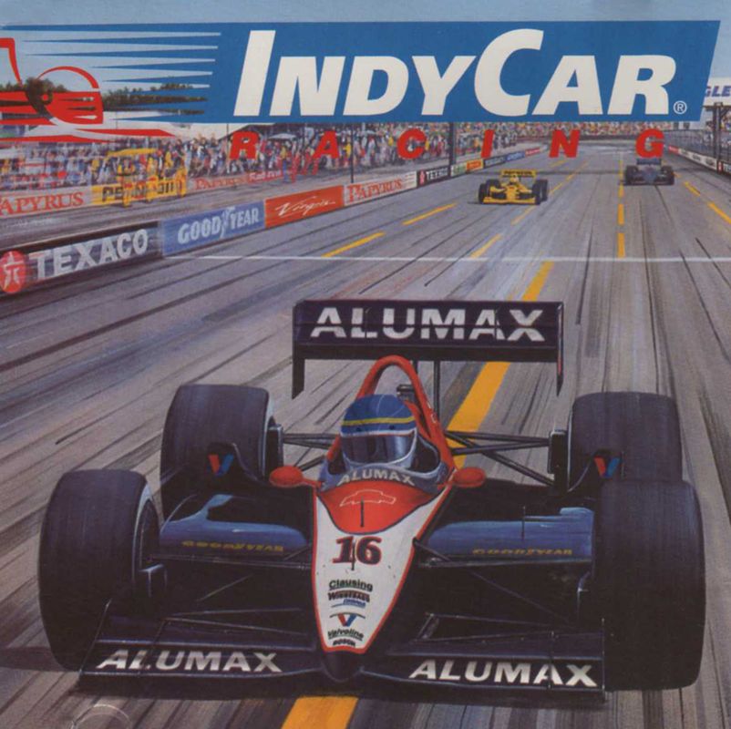 Other for IndyCar Racing (DOS) (White Label release): Jewel Case - Front