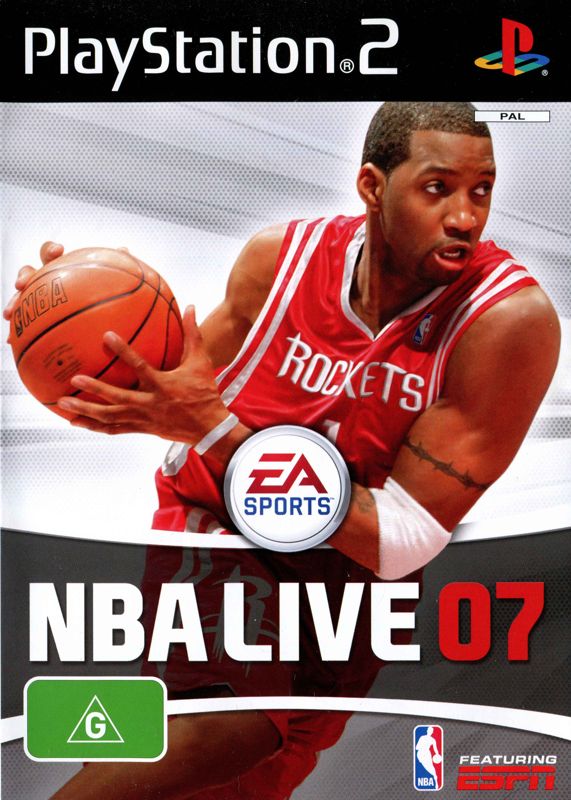 Front Cover for NBA Live 07 (PlayStation 2)