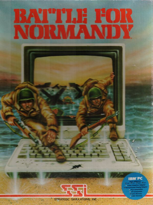Front Cover for Battle for Normandy (DOS)