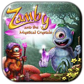 Front Cover for Zamby and the Mystical Crystals (Macintosh and Windows)