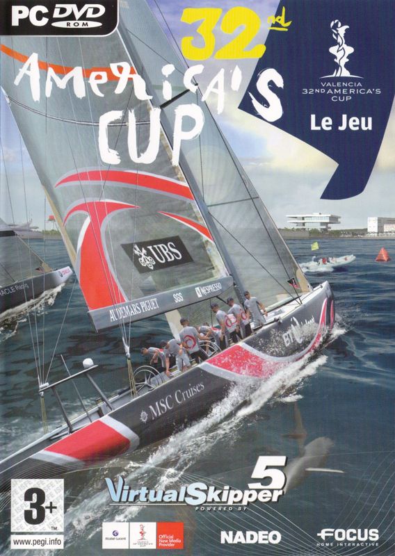Front Cover for Virtual Skipper 5: 32nd America's Cup - The Game (Windows)