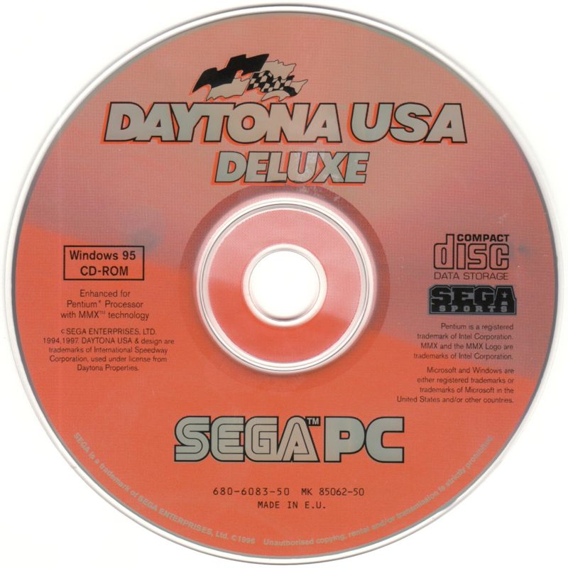 Media for Daytona USA Deluxe (Windows)