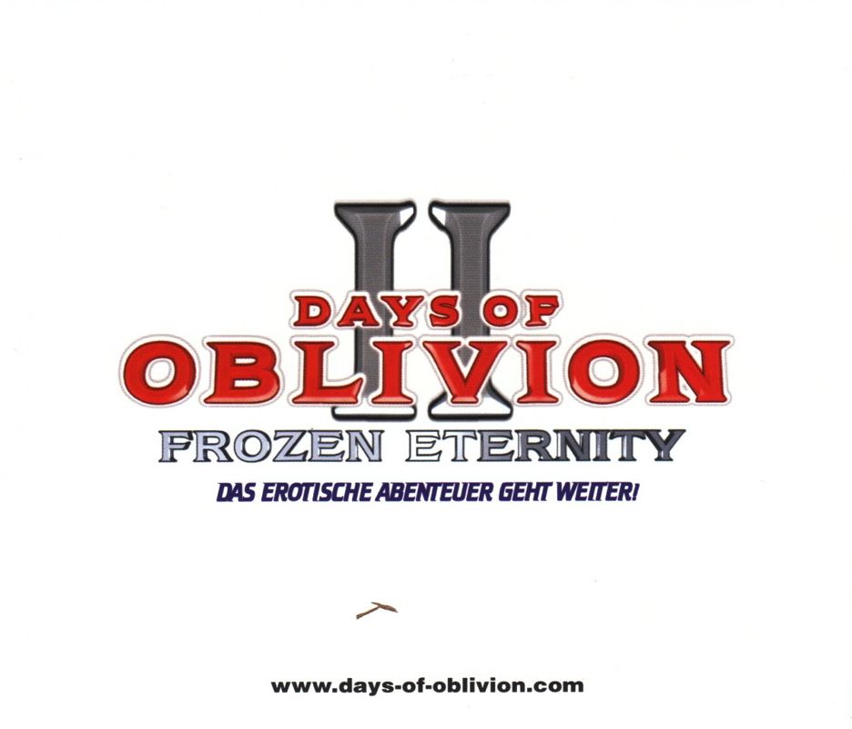 Other for Days of Oblivion II: Frozen Eternity (Windows): Jewel Case - Back