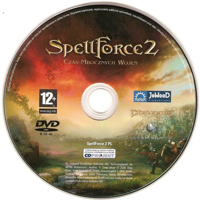 Media for SpellForce 2: Shadow Wars (Windows): Game CD