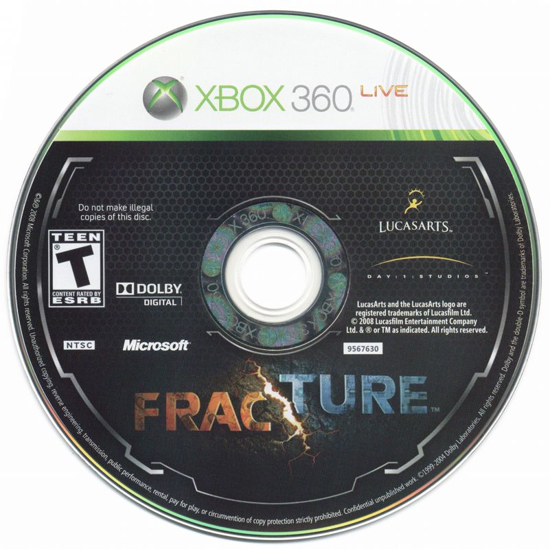 Media for Fracture (Xbox 360)