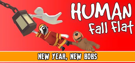 Front Cover for Human: Fall Flat (Linux and Macintosh and Windows) (Steam release): New Year, New Bobs