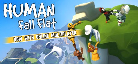 Front Cover for Human: Fall Flat (Linux and Macintosh and Windows) (Steam release): Now with online multiplayer