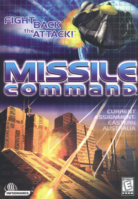 Front Cover for Missile Command (Windows) (Budget release)