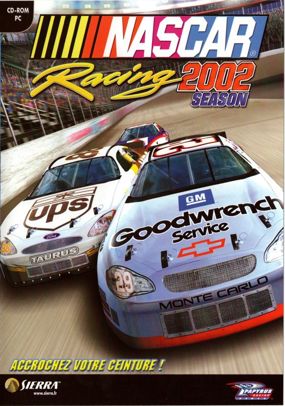 Front Cover for NASCAR Racing 2002 Season (Windows)
