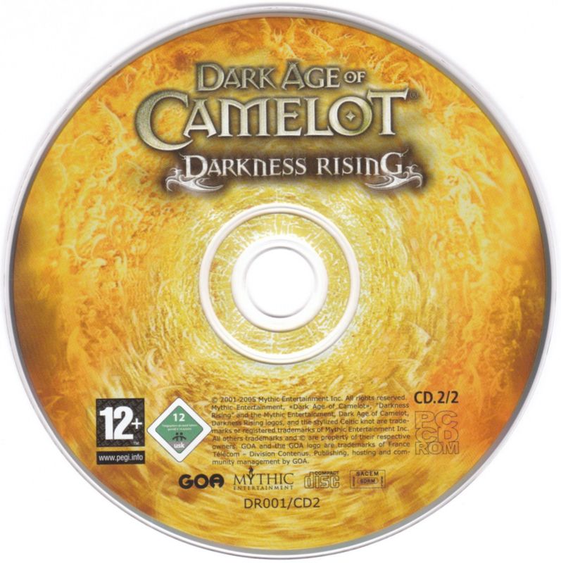 Media for Dark Age of Camelot: Darkness Rising (Windows): Disc 2