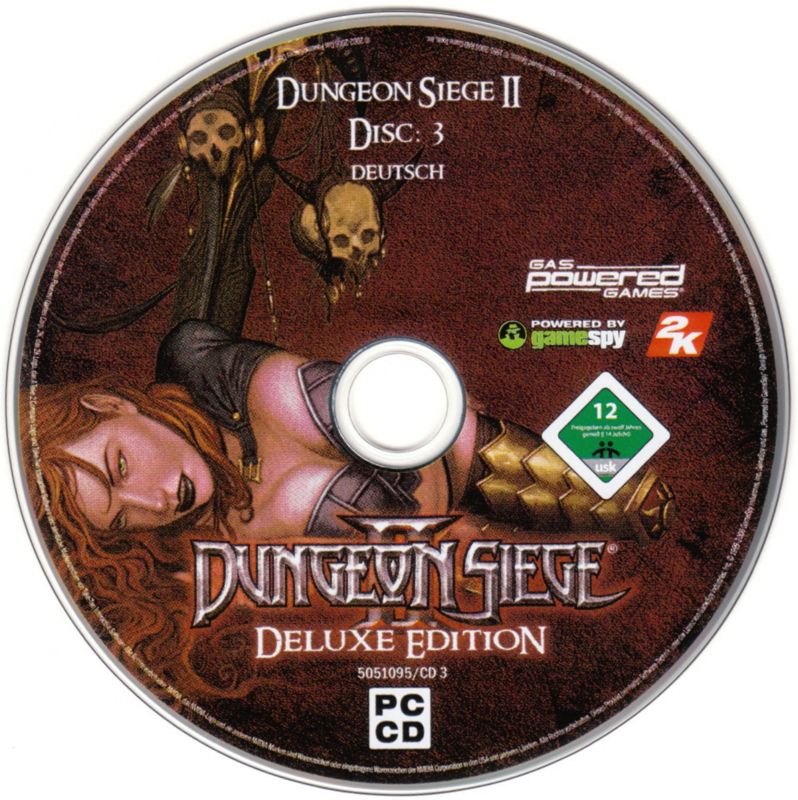 Media for Dungeon Siege II: Deluxe Edition (Windows): Dungeon Siege II - Disc 3