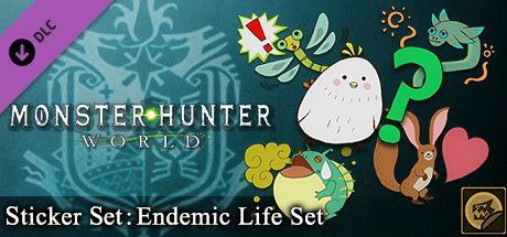 Front Cover for Monster Hunter: World - Sticker Set: Endemic Life Set (Windows) (Steam release)