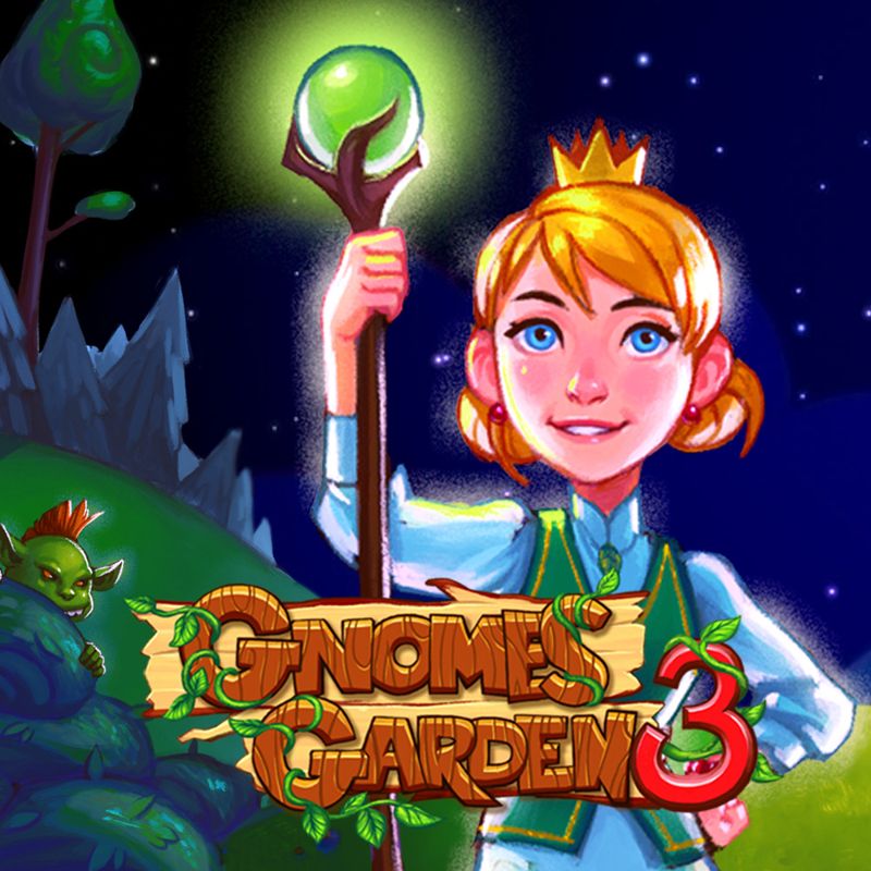 Front Cover for Gnomes Garden 3: The Thief of Castles (Nintendo Switch) (download release)