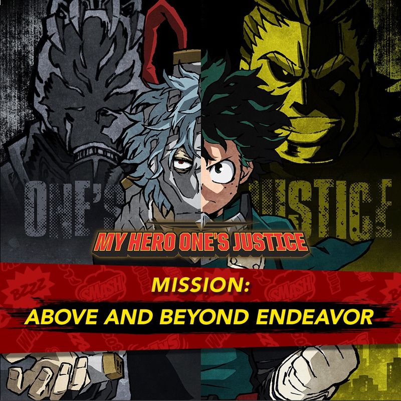 Front Cover for My Hero One's Justice: Endeavor Mission DLC (PlayStation 4) (download release)