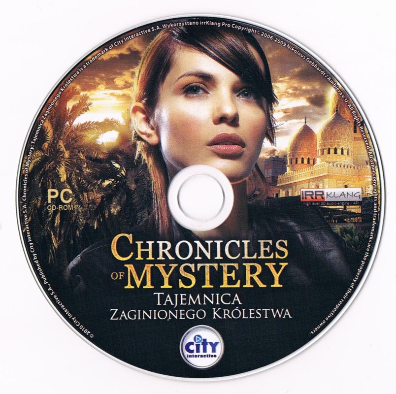 Media for Chronicles of Mystery: Secret of the Lost Kingdom (Windows)
