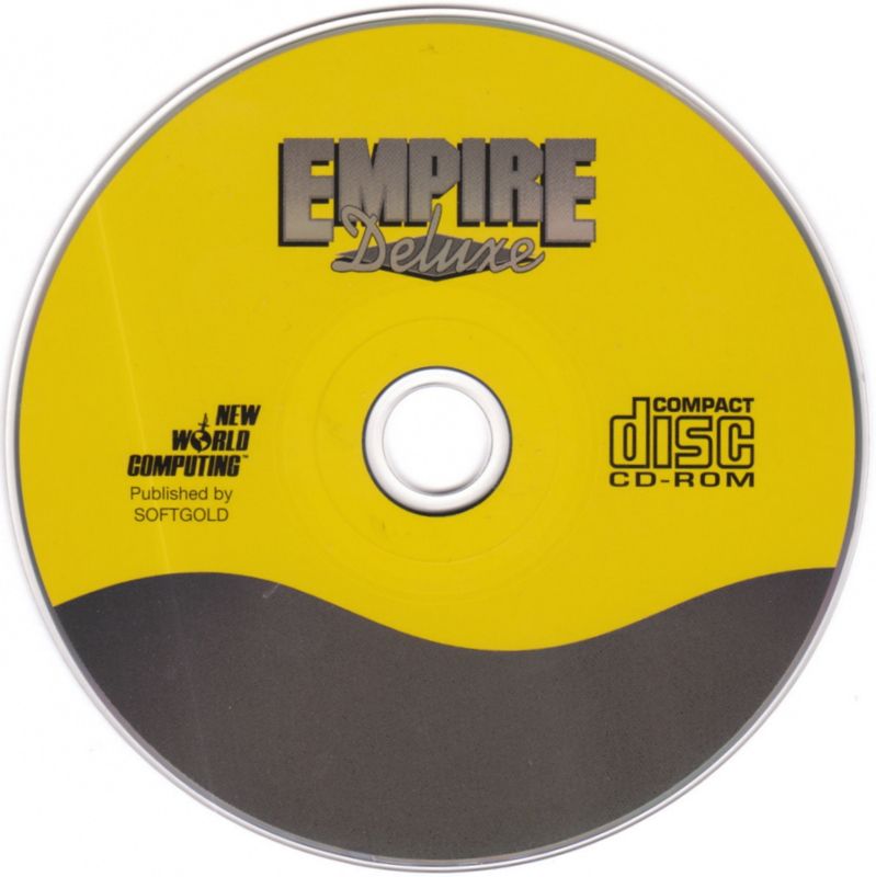 Media for Empire Deluxe (DOS and Windows 3.x) (Different front box system/media label)
