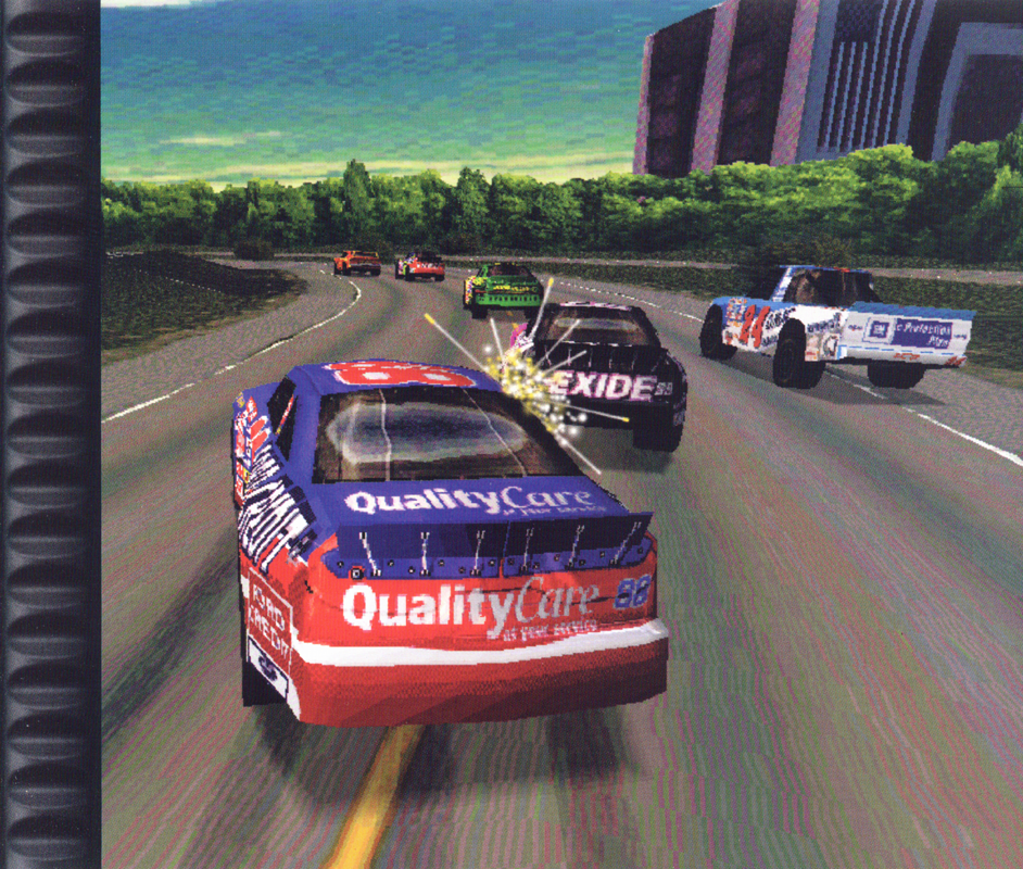 Inside Cover for NASCAR Rumble (PlayStation)
