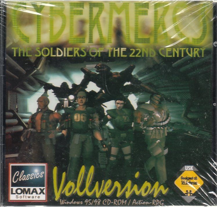 Front Cover for Cybermercs: The Soldiers of the 22nd Century (Windows) (Lomax Classics)