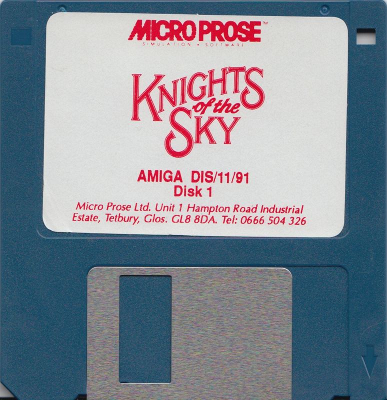 Media for Knights of the Sky (Amiga): Disk 1