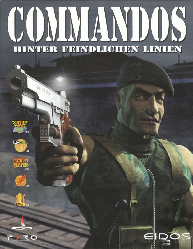 Front Cover for Commandos: Behind Enemy Lines (Windows)