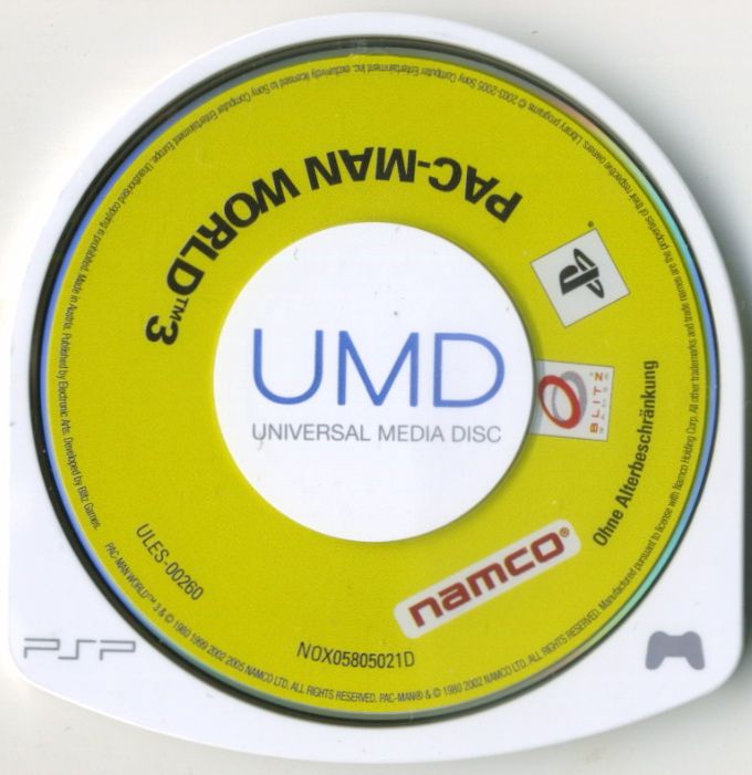 Media for Pac-Man World 3 (PSP)