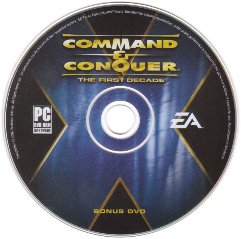 Command & Conquer: The First Decade cover or packaging material - MobyGames